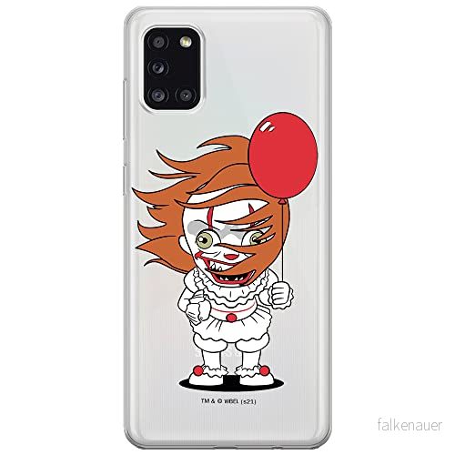ERT GROUP mobiltelefonfodral för Samsung A31 originalt och officiellt licensierat Horror mönster It 005 optimalt anpassad till formen på mobiltelefonen, gedeeltelijk transparant 5905131955388