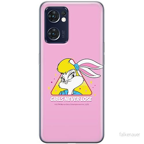 ERT GROUP mobiltelefonfodral för Oppo RENO 7 5G originalt och officiellt licensierat Looney Tunes mönster Lola 008 optimalt anpassad till formen på mobiltelefonen, fodral tillverkad av TPU plast 5905795072117