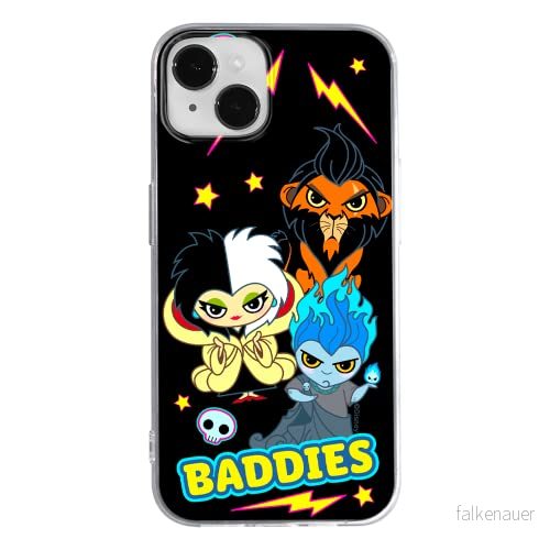 ERT GROUP mobiltelefonfodral för Apple Iphone 14 originalt och officiellt licensierat Disney mönster Villains 004 optimalt anpassad till formen på mobiltelefonen, fodral tillverkad av TPU plast 5905131890757