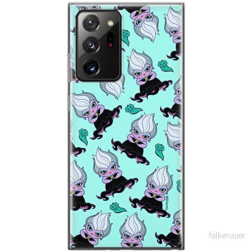 ERT GROUP mobiltelefonfodral för Samsung GALAXY NOTE 20 ULTRA originalt och officiellt licensierat Disney mönster Ursula 005 anpassad till formen på mobiltelefonen, fodral tillverkad av TPU plast 5905131464859