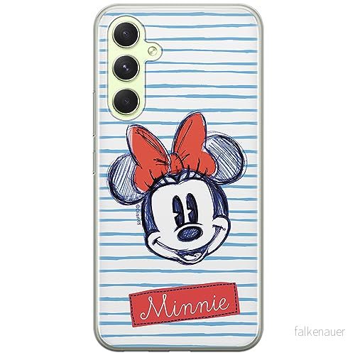 ERT GROUP mobiltelefonfodral för Samsung A54 5G originalt och officiellt licensierat Disney mönster Minnie 011 optimalt anpassad till formen på mobiltelefonen, fodral tillverkad av TPU plast 5905511793005