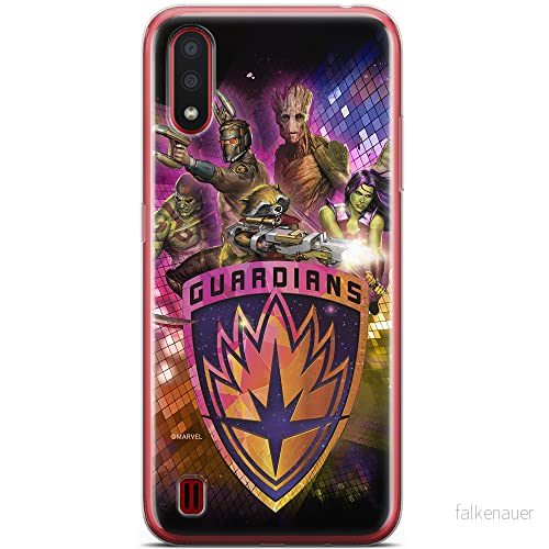 ERT GROUP mobiltelefonfodral för Samsung A01 originalt och officiellt licensierat Marvel mönster Guardians of the Galaxy 013 anpassad till formen på mobiltelefonen, fodral tillverkad av TPU plast 5904805433269