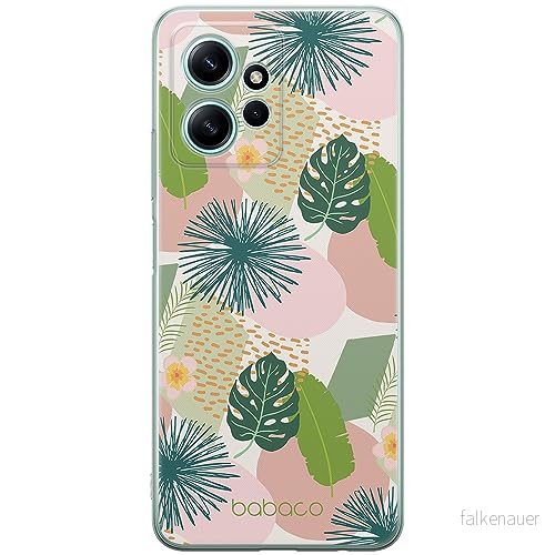 ERT GROUP mobiltelefonfodral för Xiaomi REDMI NOTE 12 4G originalt och officiellt licensierat Babaco mönster Plants 012 optimalt anpassad till formen på mobiltelefonen, fodral tillverkad av TPU plast 5905511942694