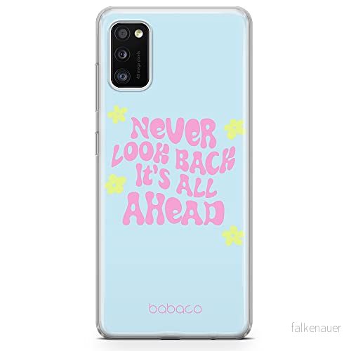 ERT GROUP mobiltelefonfodral för Samsung A41 originalt och officiellt licensierat Babaco mönster Never look back 005 optimalt anpassad till formen på mobiltelefonen, fodral tillverkad av TPU plast 5903932885415
