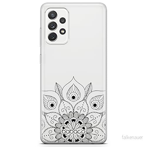 ERT GROUP mobiltelefonfodral för Samsung A72 5G originalt och officiellt licensierat Babaco mönster Mandalas 008 Vit optimalt anpassad till formen på mobiltelefonen, gedeeltelijk transparant 5904805852169