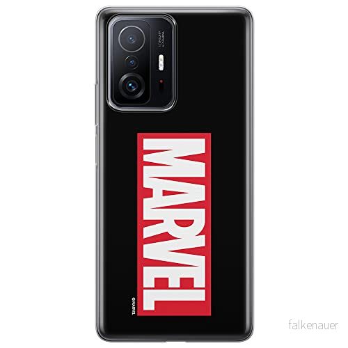 ERT GROUP mobiltelefonfodral för Xiaomi 11T 5G / PRO originalt och officiellt licensierat Marvel mönster 001 optimalt anpassad till formen på mobiltelefonen, fodral tillverkad av TPU plast 5904805554506