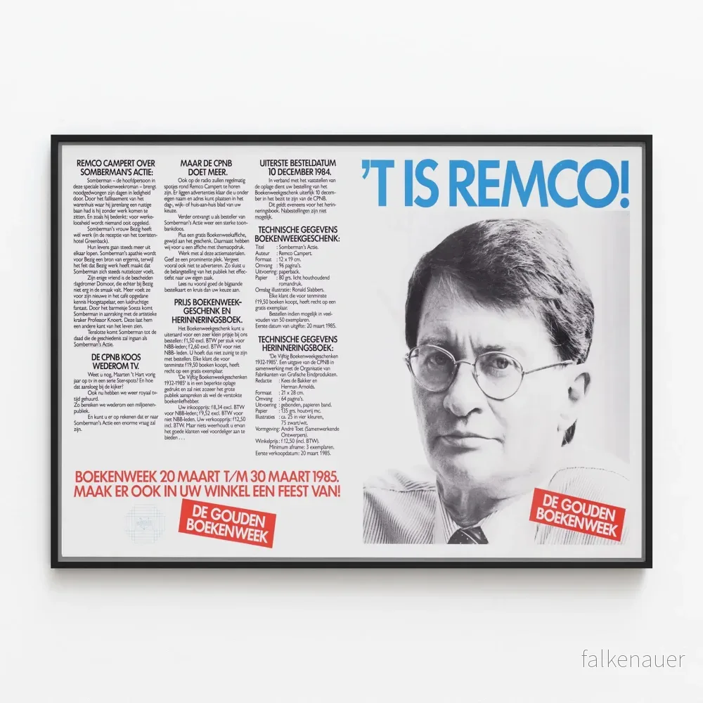 Vintageposter T IS REMCO väggdekoration retro Artem Legrand Vintageposter T IS REMCO väggdekoration retro Artem Legrand