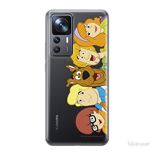 ERT GROUP mobiltelefonfodral för Xiaomi 12T/12T pro/K50 Ultra originalt och officiellt licensierat Scooby Doo mönster 001 optimalt anpassad till formen på mobiltelefonen, gedeeltelijk transparant 5905511570835