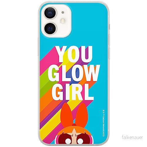 ERT GROUP mobiltelefonfodral för Iphone 12 Mini originalt och officiellt licensierat The Powerpuff Girls mönster 042, fodral tillverkad av TPU plast 5905511985400