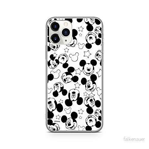 ERT GROUP mobiltelefonfodral för Apple Iphone 11 PRO MAX originalt och officiellt licensierat Disney mönster Mickey 007 Vit anpassad till formen på mobiltelefonen, fodral tillverkad av TPU plast 5902980822038