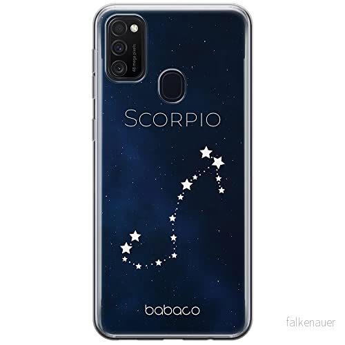 ERT GROUP mobiltelefonfodral för Samsung M21 originalt och officiellt licensierat Babaco mönster Zodiac Constellation 008 anpassad till formen på mobiltelefonen, fodral tillverkad av TPU plast 5903932196658