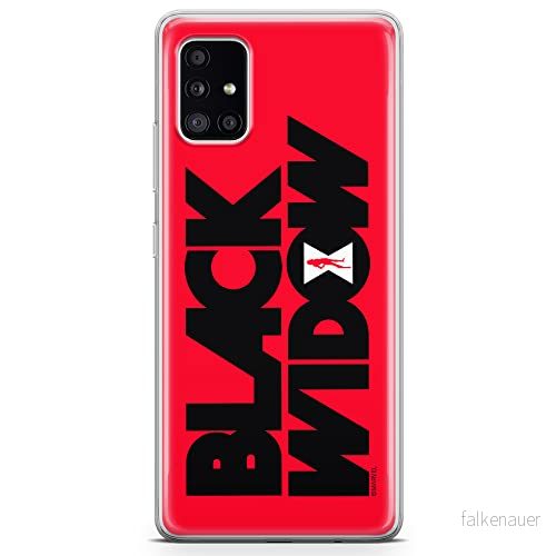 ERT GROUP mobiltelefonfodral för Samsung A51 5G originalt och officiellt licensierat Marvel mönster Black Widow 011 optimalt anpassad till formen på mobiltelefonen, fodral tillverkad av TPU plast 5904805448171