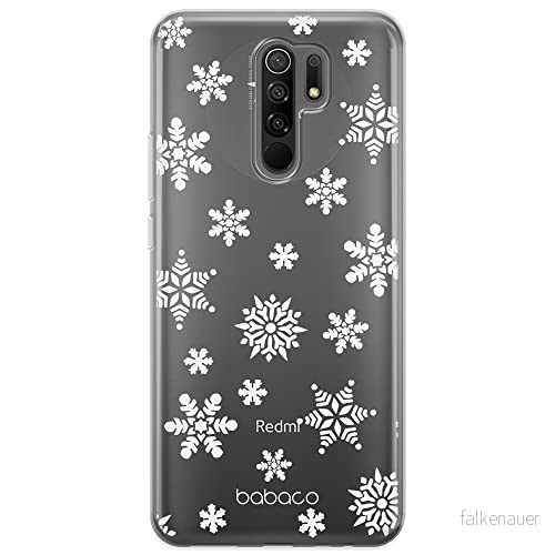 ERT GROUP mobiltelefonfodral för Xiaomi REDMI 9 originalt och officiellt licensierat Babaco mönster Winter 001 optimalt anpassad till formen på mobiltelefonen, gedeeltelijk transparant 5903932045659