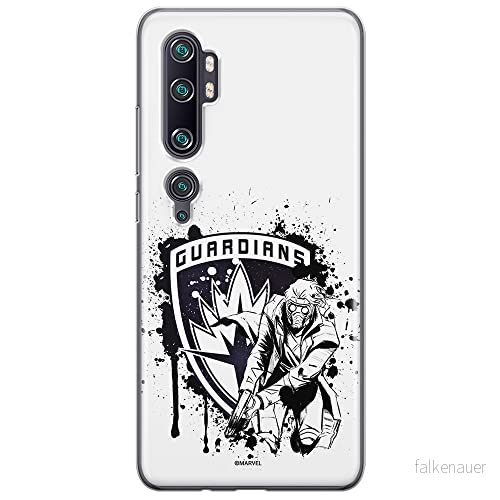 ERT GROUP mobiltelefonfodral för Xiaomi MI NOTE 10 / PRO originalt och officiellt licensierat Marvel mönster Star Lord 002, fodral tillverkad av TPU plast 5904805580284