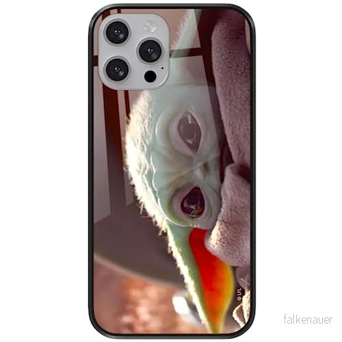 ERT GROUP mobiltelefonfodral för Apple Iphone 13 PRO MAX originalt och officiellt licensierat Star Wars mönster Baby Yoda 021 tillverkad av härdat glas, skyddsfodral 5904805866371