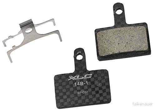 XLC unisex vuxna Pro bromsbelägg BP C07, grå, unisize 4055149018245