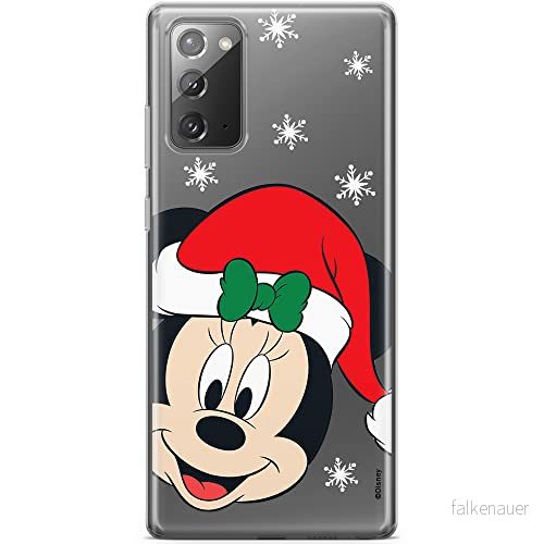 ERT GROUP mobiltelefonfodral för Samsung GALAXY NOTE 20 originalt och officiellt licensierat Disney mönster Minnie 060 optimalt anpassad till formen på mobiltelefonen, gedeeltelijk transparant 5903040450420