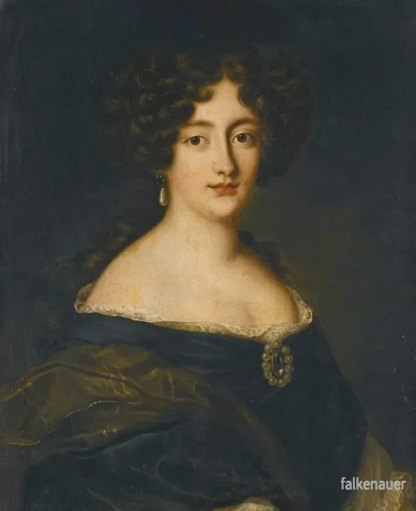Målning Portrait of Ortensia Mancini - Jacob Ferdinand Voet | Konsttryck - Bild 2