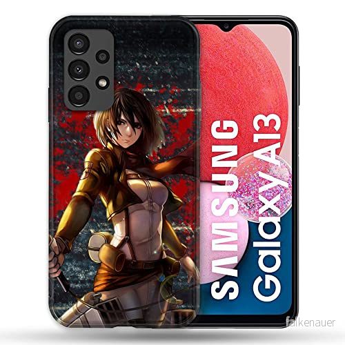 Cokitec Fodral för Samsung Galaxy A13/A04S Manga Attack Titans Mikasa flerfärgad 3614848280684