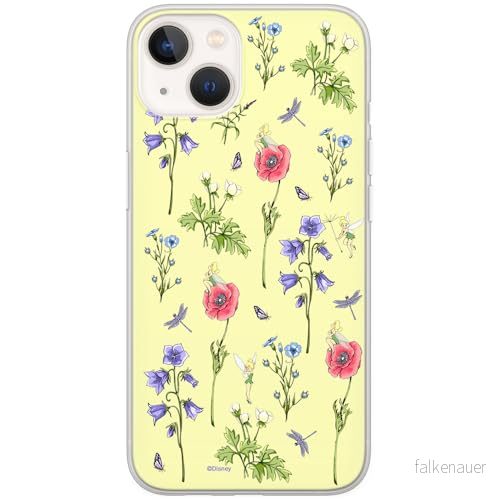 ERT GROUP mobiltelefonfodral för Iphone 13 MINI originalt och officiellt licensierat Disney mönster Tinker Bell 004 optimalt anpassad till formen på mobiltelefonen, fodral tillverkad av TPU plast 5904805657047