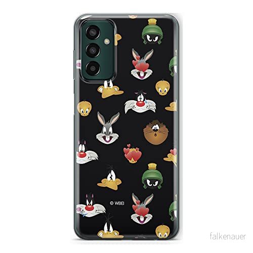 ERT GROUP mobiltelefonfodral för Samsung M13 4G originalt och officiellt licensierat Looney Tunes mönster 007 optimalt anpassad till formen på mobiltelefonen, fodral tillverkad av TPU plast 5905511329419