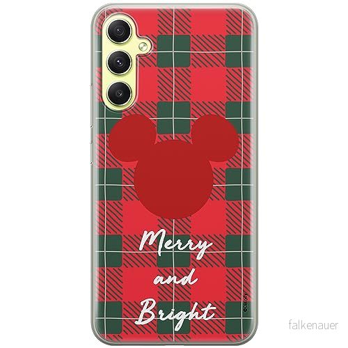 ERT GROUP mobiltelefonfodral för Samsung A34 5G originalt och officiellt licensierat Disney mönster Mickey 042 optimalt anpassad till formen på mobiltelefonen, fodral tillverkad av TPU plast 5905511775841