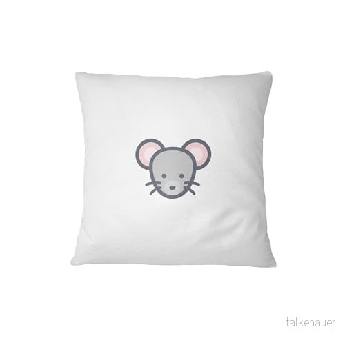 Bona Basics, Dekorativt kuddfodral, örngott, Heminredning, för Soffa, Kafé, Storlek: 60x60 Cm, Färg: Vit 6150025163182