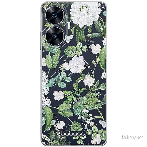 ERT GROUP mobiltelefonfodral för Realme C55 originalt och officiellt licensierat Babaco mönster Flowers 034 optimalt anpassad till formen på mobiltelefonen, fodral tillverkad av TPU plast 5905511868505