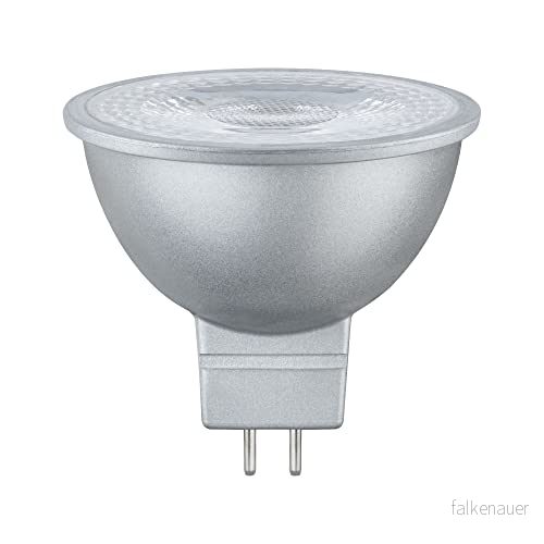 Paulmann 29102 Standard 12 V 3 stegsdimmer LED Reflektor GU5,3 445 lm 6 W 4000 K Dimbar Matt krom Ljuskälla 4000870291023