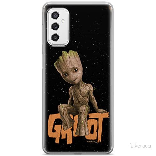 ERT GROUP mobiltelefonfodral för Samsung M52 5G originalt och officiellt licensierat Marvel mönster Groot 005 optimalt anpassad till formen på mobiltelefonen, fodral tillverkad av TPU plast 5904805357992