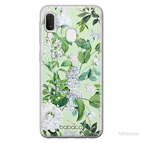ERT GROUP mobiltelefonfodral för Samsung A20e originalt och officiellt licensierat Babaco mönster Flowers 038 optimalt anpassad till formen på mobiltelefonen, fodral tillverkad av TPU plast 5905131303448
