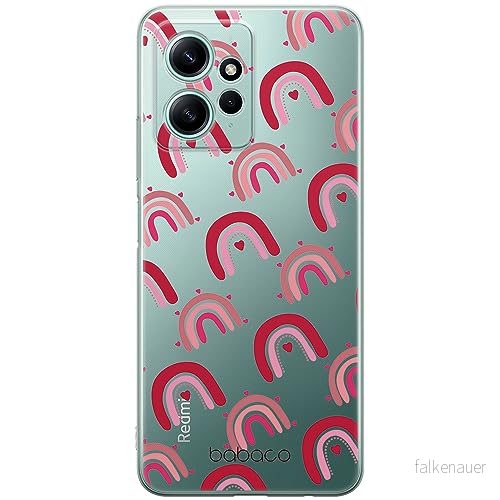 ERT GROUP mobiltelefonfodral för Xiaomi REDMI NOTE 12 4G originalt och officiellt licensierat Babaco mönster Rainbow 001 optimalt anpassad till formen på mobiltelefonen, gedeeltelijk transparant 5905511943509