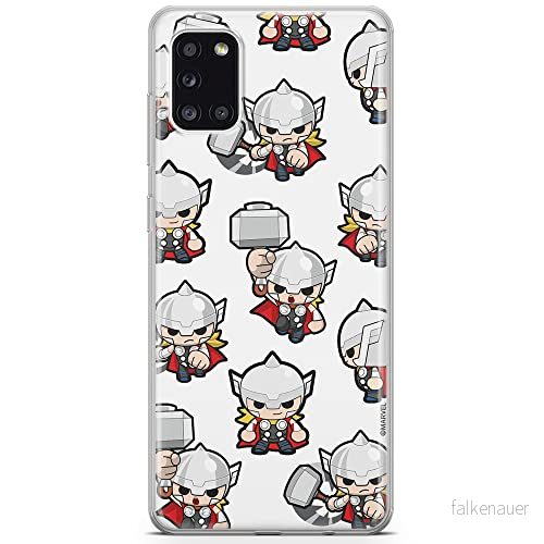 ERT GROUP mobiltelefonfodral för Samsung A31 originalt och officiellt licensierat Marvel mönster Thor 007 optimalt anpassad till formen på mobiltelefonen, fodral tillverkad av TPU plast 5904805168420