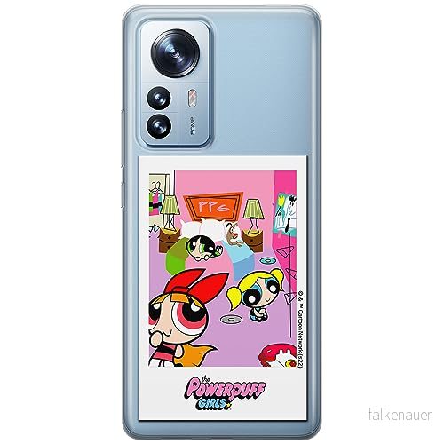 ERT GROUP mobiltelefonfodral för Xiaomi 12 / 12X originalt och officiellt licensierat The Powerpuff Girls mönster 021, gedeeltelijk transparant 5905511968250