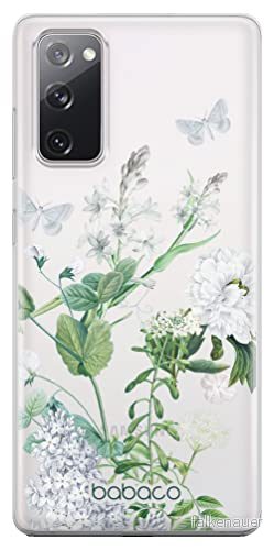 ERT GROUP mobiltelefonfodral för Samsung S20 FE / 5G originalt och officiellt licensierat Babaco mönster Flowers 033 optimalt anpassad till formen på mobiltelefonen, gedeeltelijk transparant 5905131287670