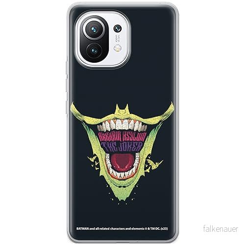 ERT GROUP mobiltelefonfodral för Xiaomi 11 originalt och officiellt licensierat DC mönster Joker 031 optimalt anpassad till formen på mobiltelefonen, fodral tillverkad av TPU plast 5905795055196
