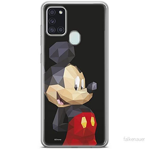 ERT GROUP mobiltelefonfodral för Samsung A21s originalt och officiellt licensierat Disney mönster Mickey 024 optimalt anpassad till formen på mobiltelefonen, fodral tillverkad av TPU plast 5903537968230