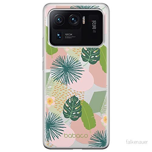 ERT GROUP mobiltelefonfodral för Xiaomi MI 11 ULTRA originalt och officiellt licensierat Babaco mönster Plants 012 optimalt anpassad till formen på mobiltelefonen, gedeeltelijk transparant 5903932716450