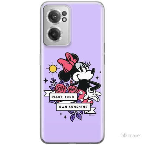 ERT GROUP mobiltelefonfodral för OnePlus NORD CE 2 originalt och officiellt licensierat Disney mönster Minnie 073 optimalt anpassad till formen på mobiltelefonen, fodral tillverkad av TPU plast 5905795025663