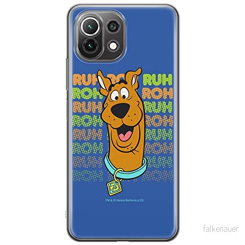 ERT GROUP mobiltelefonfodral för Xiaomi 11 LITE 4G/5G originalt och officiellt licensierat Scooby Doo mönster 003, fodral tillverkad av TPU plast 5903932702910