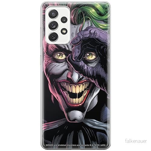 ERT GROUP mobiltelefonfodral för Samsung A33 5G originalt och officiellt licensierat DC mönster Joker 024 optimalt anpassad till formen på mobiltelefonen, fodral tillverkad av TPU plast 5905795057886