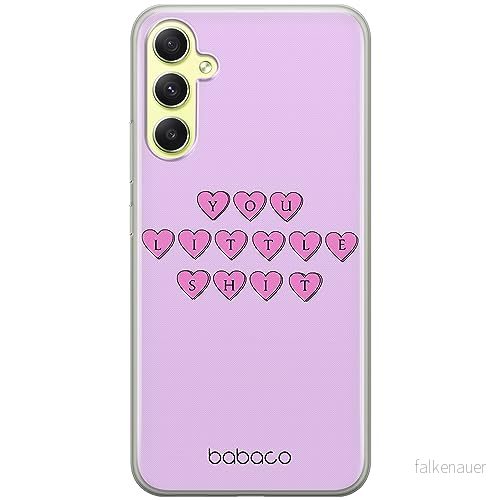ERT GROUP mobiltelefonfodral för Samsung A34 5G originalt och officiellt licensierat Babaco mönster 90's Girl 015 optimalt anpassad till formen på mobiltelefonen, fodral tillverkad av TPU plast 5905511781545