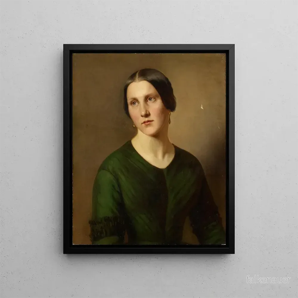 Målning Portrait d’une femme – Adolf Follenweider | Konsttryck Målning Portrait d’une femme – Adolf Follenweider | Konsttryck