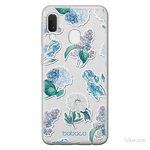 ERT GROUP mobiltelefonfodral för Samsung A20e originalt och officiellt licensierat Babaco mönster Flowers 029 optimalt anpassad till formen på mobiltelefonen, gedeeltelijk transparant 5905131273529
