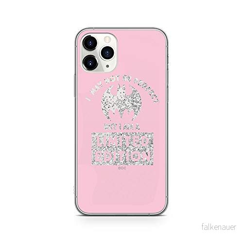 ERT GROUP mobiltelefonfodral för Apple Iphone 11 PRO originalt och officiellt licensierat DC mönster Bat Girl 008 Vit optimalt anpassad till formen på mobiltelefonen, med glitter overflow effekt 5903537001326