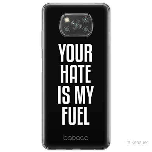 ERT GROUP mobiltelefonfodral för Xiaomi POCOPHONE X3 originalt och officiellt licensierat Babaco mönster My fuel 002 optimalt anpassad till formen på mobiltelefonen, fodral tillverkad av TPU plast 5903932906646
