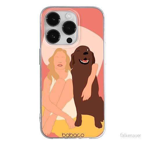 ERT GROUP mobiltelefonfodral för Apple Iphone 14 PRO MAX originalt och officiellt licensierat Babaco mönster Dogs 007 optimalt anpassad till formen på mobiltelefonen, fodral tillverkad av TPU plast 5905131937070