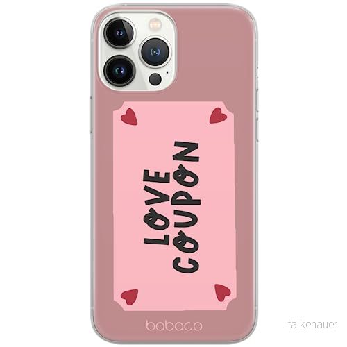 ERT GROUP mobiltelefonfodral för Apple Iphone 13 PRO originalt och officiellt licensierat Babaco mönster Love Coupon 001 optimalt anpassad till formen på mobiltelefonen, fodral tillverkad av TPU plast 5904805030925