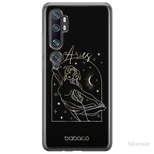 ERT GROUP mobiltelefonfodral för Xiaomi MI NOTE 10 / PRO originalt och officiellt licensierat Babaco mönster Zodiac Woman 001, fodral tillverkad av TPU plast 5903932222876