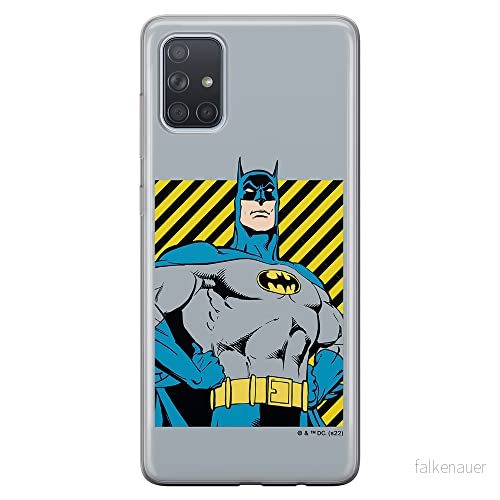 ERT GROUP mobiltelefonfodral för Samsung A71 5G originalt och officiellt licensierat DC mönster Batman 069 optimalt anpassad till formen på mobiltelefonen, fodral tillverkad av TPU plast 5905131523860